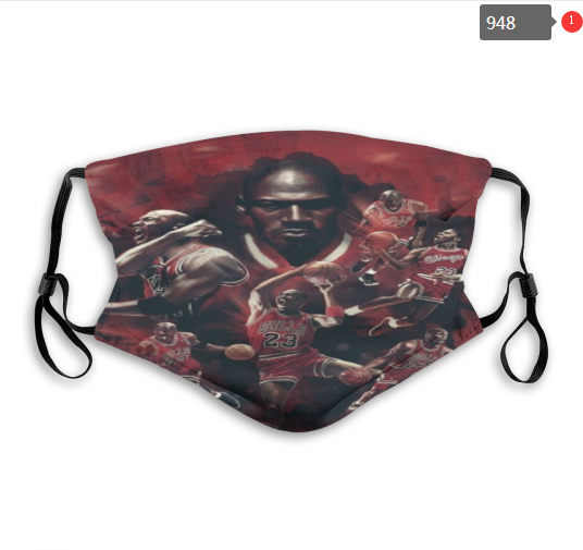 NBA Chicago Bulls #9 Dust mask with filter-0